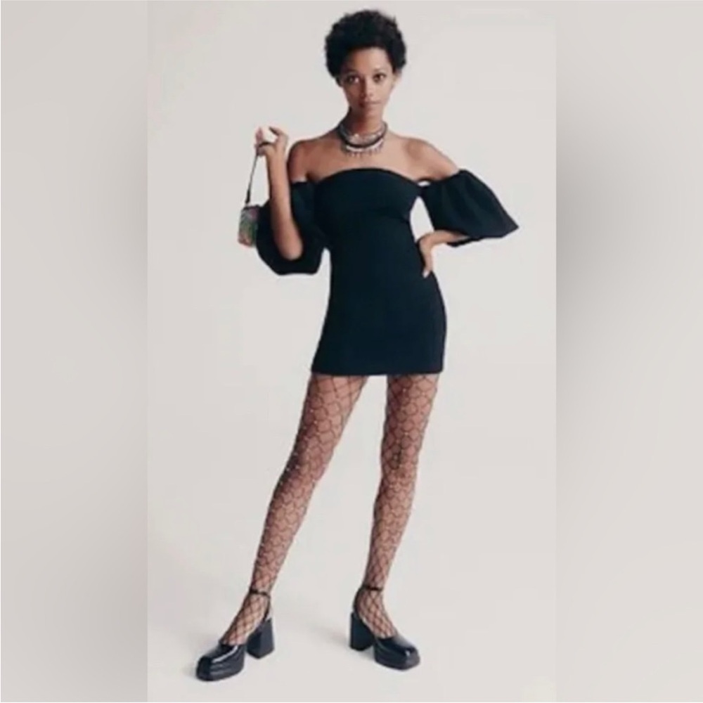 Free people beach bubbly mini dress off the shoulders